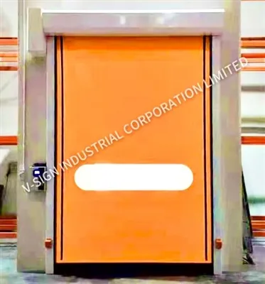 Pengiriman Pintu Kecepatan Tinggi Ritsleting Ke UEA